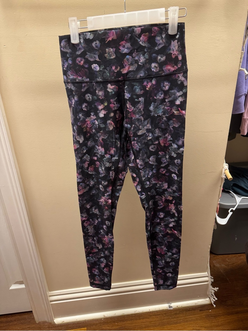 Lululemon Wunder Under Floral Leggings